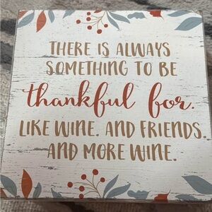 Decorative Quote Sign with Floral Design